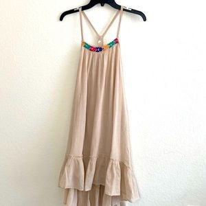 Free People Endless Summer gauze tank dress
